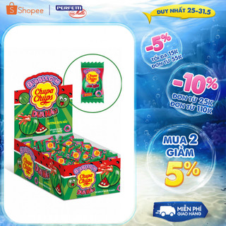 Kẹo Sing Gum Thổi Big Babol Shapeez Dưa Hấu (Hộp 74 viên)