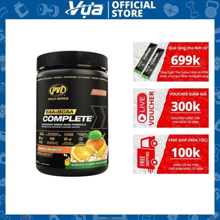 Bột bổ sung pvl - eaa + bcaa complete - hỗ trợ phục hồi cơ bắp, tăng sức mạnh chính hãng