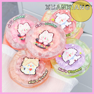 Xuanxiangmonochrome phấn hồng hồng má hồng làm sáng da trang điểm tự nhiên có sẵn 6 màu