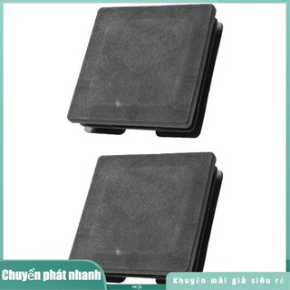 75mm x 75mm Nhựa Vuông Nắp Ống Chèn Đầu Trống 2 Chiếc ncsqkjjs.vn