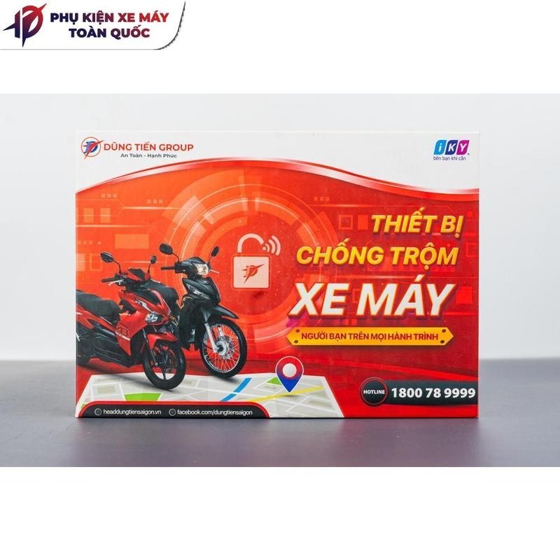 Khóa Chống Trộm Remote IKY Found Dành Cho Xe Máy