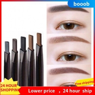 [Hàng mới về] Bút chì kẻ lông mày hai đầu hình tam giác xoay được chống nước chống mồ hôi lâu trôi