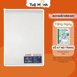 Tập 20 giấy vẽ a4+ klong siêu dày 300gsm giấy ký họa mỹ thuật màu nước ms 779 dễ xé