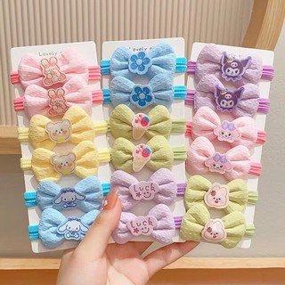 Dây buộc tóc trẻ em Mũ đội đầu đuôi ngựa Độ đàn hồi cao