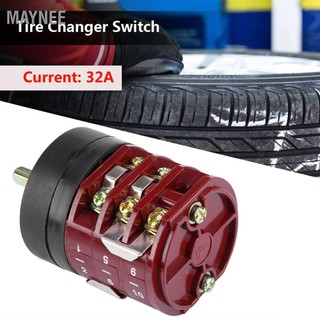 Maynee 220v/380v 32a máy đổi lốp xe động cơ tiến ngược công tắc bàn đạp