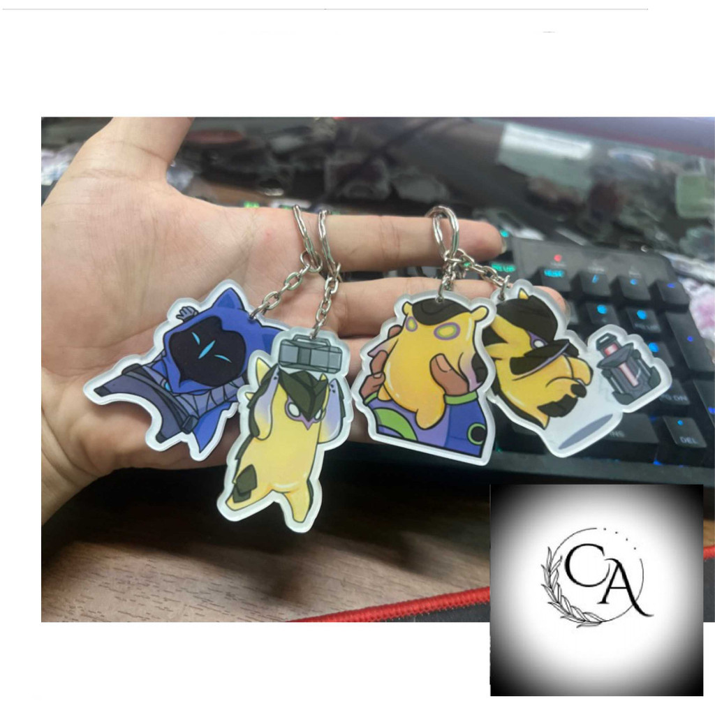 [KEYCHAIN] Móc khoá Wingman - Gekko - VALORANT