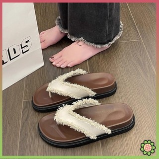 Dép xỏ ngón ngoài trời mùa hè Dép xỏ ngón đế dày thoải mái