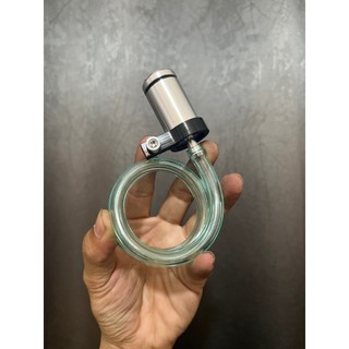 Bình Dầu rời Bonamici Racing màu bạc kèm ống dẩn dầu MS03