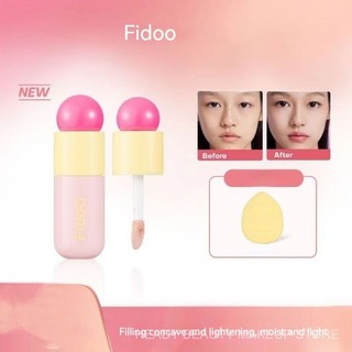 Fidoo Bubble Brightening Concealer Floating Bubble Brightening Liquid Concealer Cover Facial Spots Dark Circles and Modify Blemishes Facial Makeup Concealer Face Makeup XBZM
