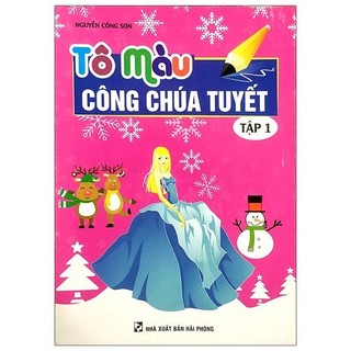 Sách Tô Màu Công Chúa Tuyết Tập 1