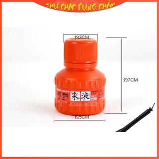 Mực màu viết thư pháp màu Chu Sa