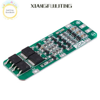 Bộ thiết bị sạc pin lithium 18650 12.6v 3s 20a