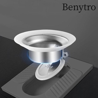 Benytro Nút chặn mùi nhà vệ sinh, Phụ kiện chảo ngồi xổm Lắp phòng tắm Cống chống khói Cắm, Thép không gỉ hữu ích Ngăn chặn chảy ngược Nút chặn khử mùi nhà vệ sinh