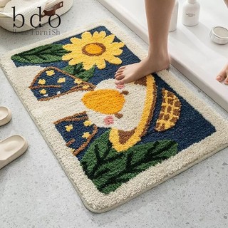 Thảm trải sàn Thảm tắm Thảm nhà bếp 40 * 60cm Thảm tắm thấm nước Thảm trải sàn nhà bếp