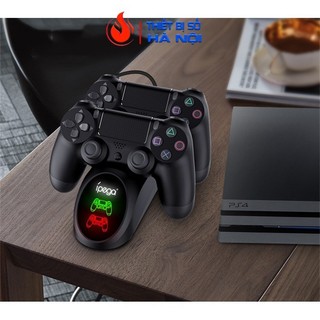 Ipega 9180 đế sạc cho 2 tay cầm ps4 slim/ pro có led báo hiêu