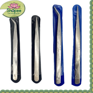 Nhíp nhọn nhíp cong gấp chỉ xỏ chỉ gấp chi tiết nhỏ sửa chữa đồng hồ linh kiện điện tử