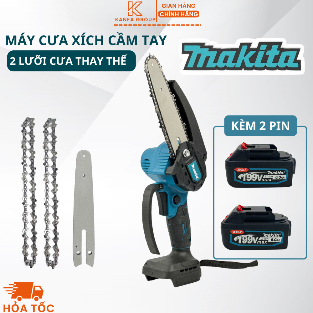 Máy Cưa Xích Cầm Tay, Máy Cưa Mini Dùng Pin HITACHI