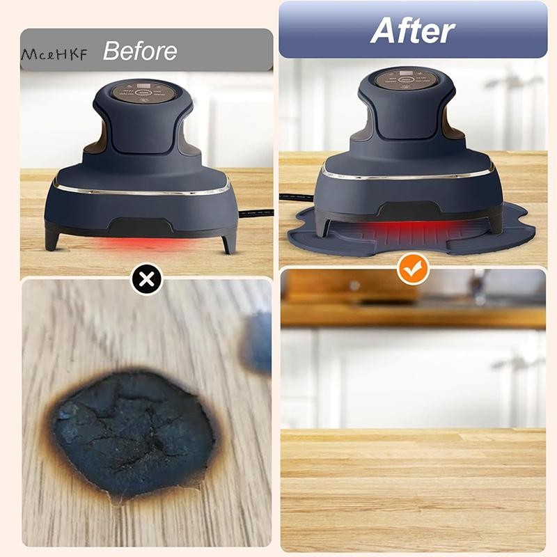 Mcehkf Air Fryer Trivets Silicone cho Ninja Crispi, Miếng đệm nóng Potholders cho Ninja Crispi Airfr