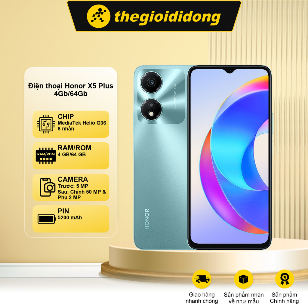 Điện thoại HONOR X5 Plus - Tiết kiệm pin