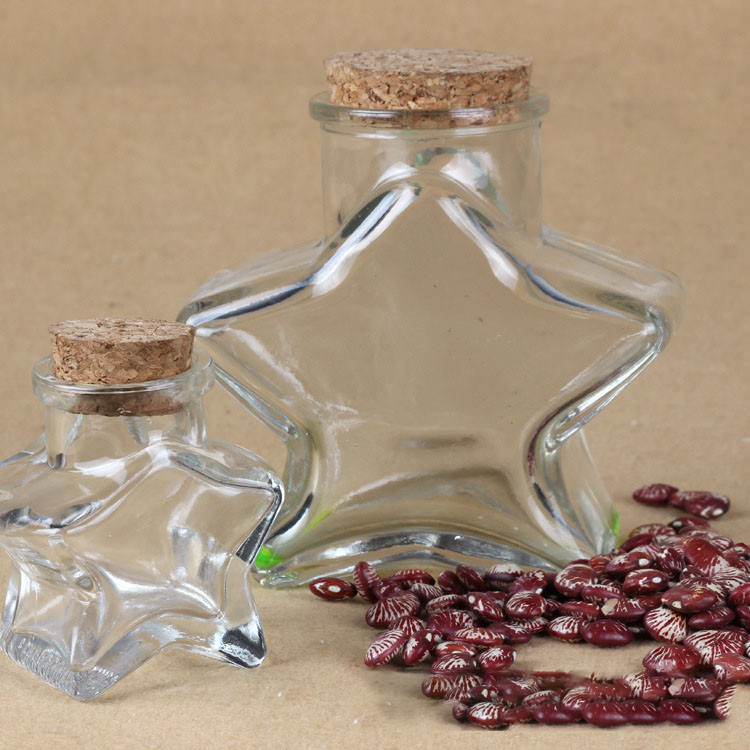 Lọ thủy tinh đựng sao hình ngôi sao trang trí decor làm quà tặng bạn bè