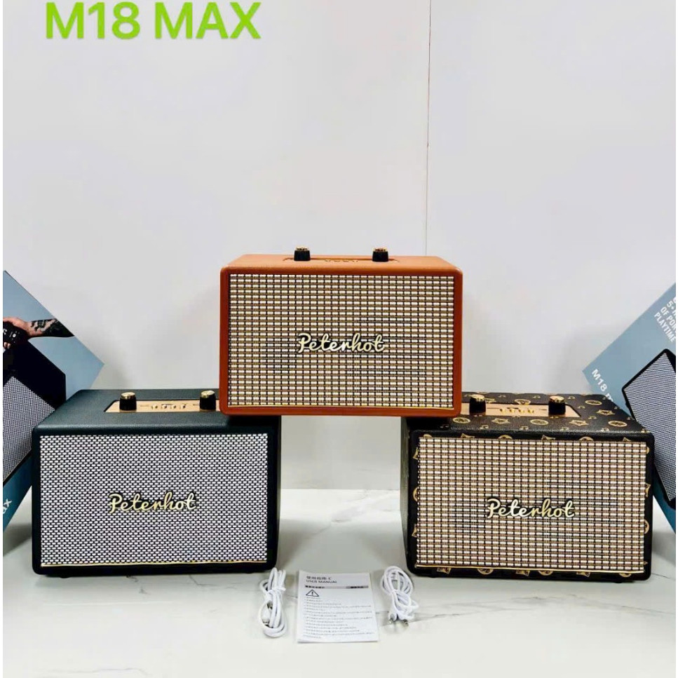 Loa Bluetooth M18 Max/ Parta 500 Công Suất Lớn Bass Siêu Trầm Loa Di Động Cầm Tay Cao Cấp TZOGN