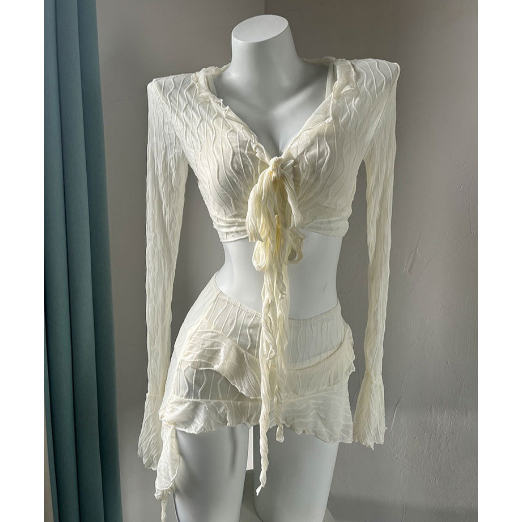 Meet-Adm Bikini Bốn Mảnh Thời Trang Mới Gợi Cảm Cho Nữ Đồ Bơi Có Miếng Đệm Ngực Cho Kỳ Nghỉ Bãi Biển | BigBuy360 - bigbuy360.vn