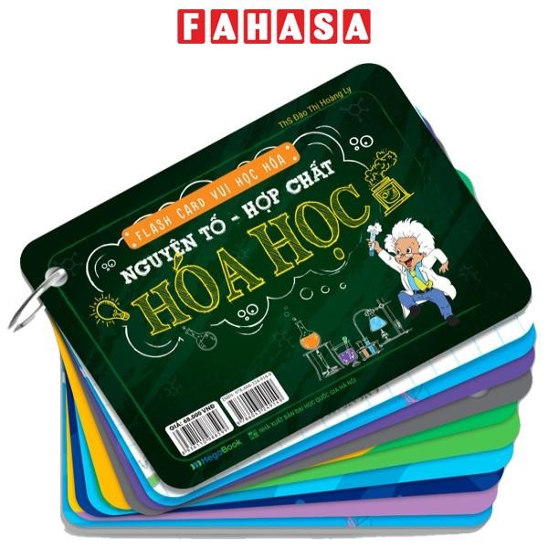 Sách Flashcard Vui Học Hóa: Nguyên Tố - Hợp Chất Hóa Học