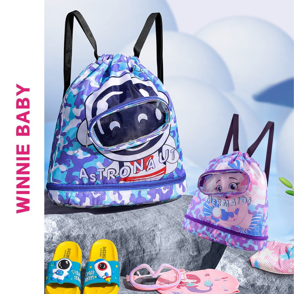 Balo Đựng Đồ Bơi, Túi Đựng Đồ Đi Bơi, Đi Biển, Đi Du Lịch Chống Nước, Ngăn Khô Và Ướt Riêng Biệt, Ng