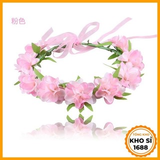 Vòng Hoa Đội Đầu công chúa cho bé gái và cô dâu E462
