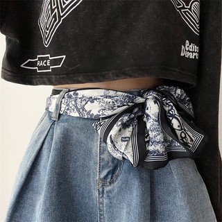 Thắt lưng khăn lụa thắt nút thắt lưng trang trí nữ thời trang phù hợp với thắt lưng nam nữ thắt lưng phong cách thắt lưng khăn lụa thắt lưng trang trí nữ thời trang phù hợp với thắt lưng nam phong cách nữ với quần jean 0
