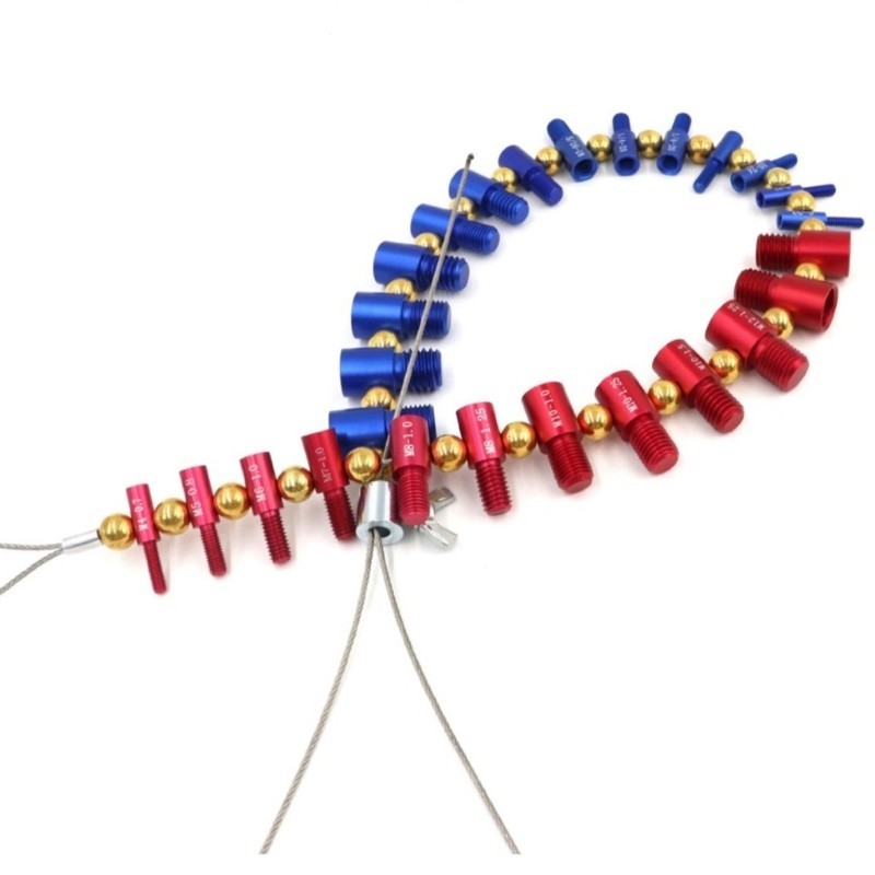 EV Nut và Bolt Thread Checker Thread Gauge Thread Test Bolt Nut Vít Checker