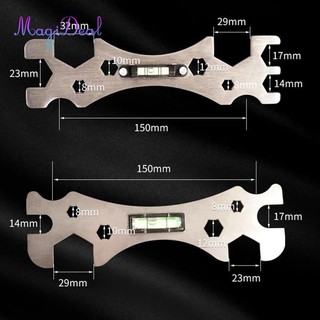 Bộ cờ lê bằng thép không gỉ cao cấp MagiDeal để lắp đặt vòi dễ dàng