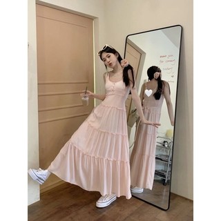 Váy không tay gió nhẹ nhàng thời trang gợi cảm ngọt ngào khí chất ngọt ngào
