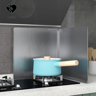 SJJL Tấm chắn chống vỡ, Tấm chắn dầu có thể gập lại chống gió, Tấm chắn dầu Bạc 2 tấm Tấm chắn thép không gỉ Tấm cản ngoài trời