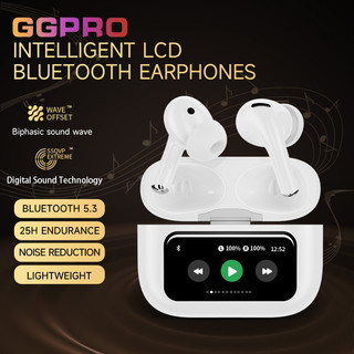 Tai nghe không dây ENC mới nhất Màn hình cảm ứng HD Voice LED Hiển thị kỹ thuật số Tai nghe có Mic PHUC DAI