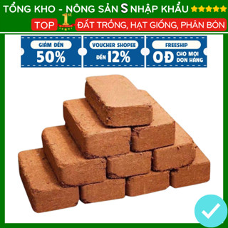 Combo 10 Đất Trồng Cây Viên Nén Xơ Dừa Hữu Cơ Tặng kèm 10 viên nén sơ dừa ươm hạt giống tiện lợi