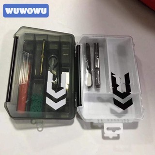 Hộp dụ, phụ kiện mồi nhựa abs lua mồi hộp tổ chức, dụng cụ câu cá bền hộp câu cá