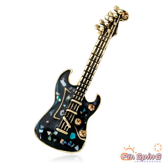 2024 HẤP DẪN!! Thời Trang Pin Trâm Của Đàn Guitar Mẫu Áo Len Phụ Kiện Tiệc Cưới Trang Sức