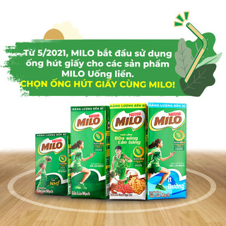 Combo 3 lốc Sữa Năng Lượng Milo Vị Lúa Mạch 180ml ( giá bán đã trừ khuyến mãi )