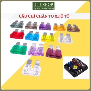 1 Cái cầu chì chân to xe ô tô con, ô tô tải