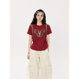 AD1 baby tee Áo thun áo phông rẻ ngắn cổ tròn local brand fashion cotton basic áo croptop