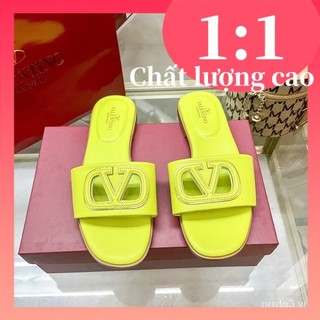 Giày đế bằng Vt Dép đế bệt Dép đế bằng LOGO nguyên bản Phiên bản hàng đầu 2SMC