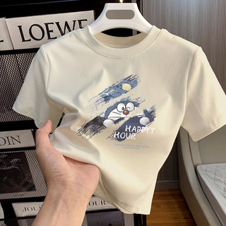Áo thun áo baby tee NBOT ba móng vuốt vạch sọc Đôrêmon in hinh ulzzang 100% cotton 20240601