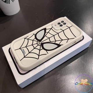 Ốp Lưng Cho Samsung Galaxy A12 M12 Samsung A22 4G Cặp Đôi Cô Gái Ban Đầu Thương Hiệu Thời Trang Nghệ Thuật Thẩm Mỹ Thoáng Mát Người Nhện Mắt Silicon Mềm Chống Sốc Ốp lưng