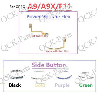 Công tắc bật nguồn tắt phím âm lượng im lặng nút bên ruy băng cáp mềm cho oppo a9 a9x f11 linh kiện thay thế