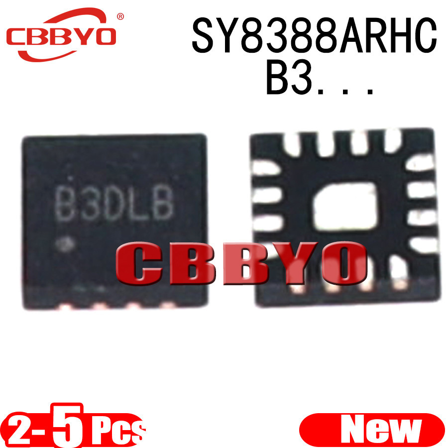 2-5 Chiếc Thương Hiệu Mới SY8388ARHC SY8388A SY8388 B3ELF B3DWD B3... QFN-16