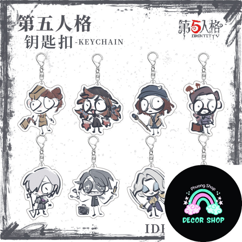 Identity V Móc Khóa Túi Cá Tính Mặt Dây Chuyền Nhân Vật Anime Joseph Servias Quà Tặng