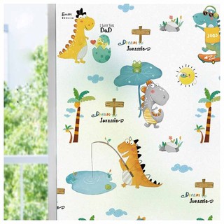 Decal dán kính không keo tự dính K61