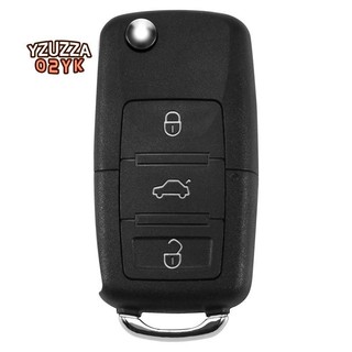 3 nút thay thế chìa khóa nhập từ xa ô tô lật chìa khóa vỏ fob dành cho