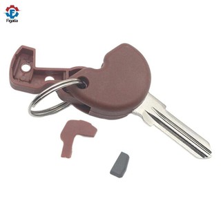 Figatia Xe Máy Xe Máy Xe Máy Chìa Khóa Trống + Chip Thay Thế Cho Piaggio Vespa Mới